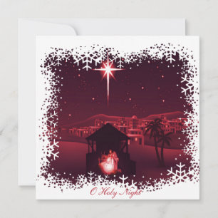 Nativity Holiday Card
