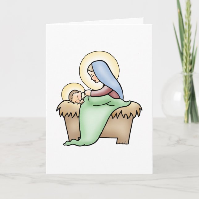 Nativity Holiday Card (Front)