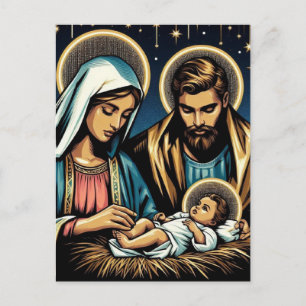 Nativity Holiday Postcard