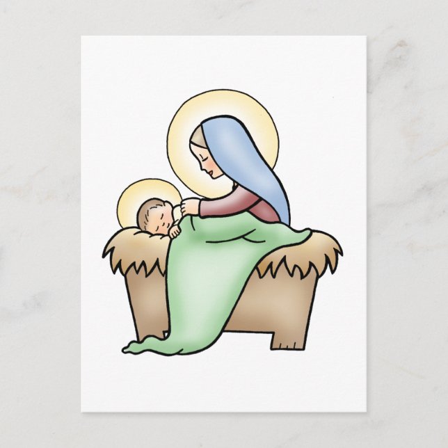 Nativity Holiday Postcard (Front)