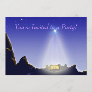 Nativity Invitation