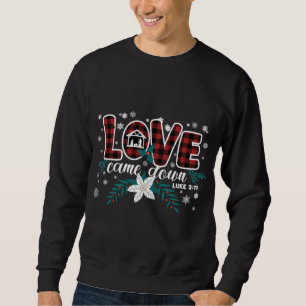 Nativity Jesus Christian Luke 2 11 Christmas Buffa Sweatshirt