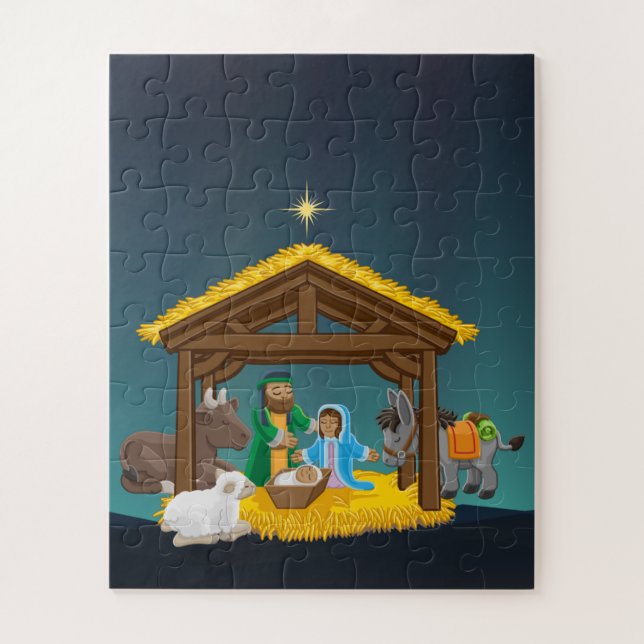 Nativity Jigsaw Puzzle (Vertical)