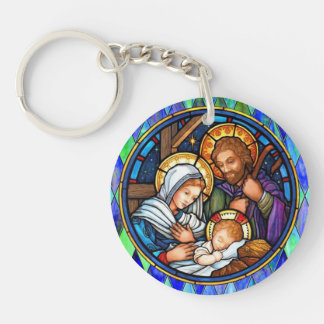 Nativity key ring