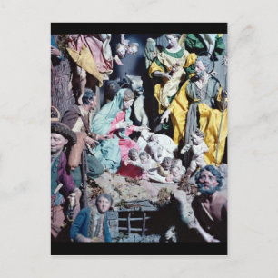 Nativity, made in Naples Postcard