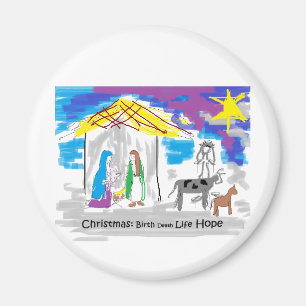Nativity Magnet