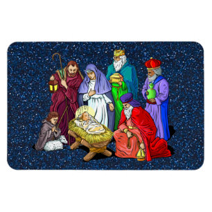 nativity magnet