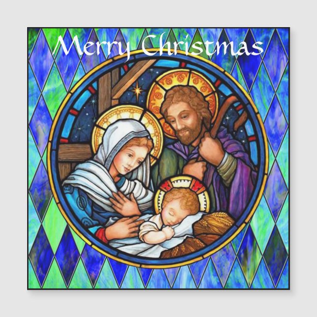 Nativity  Magnetic Card (Front)