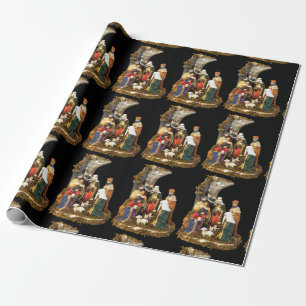 “Nativity” Matte Wrapping Paper, 30” x 6’ Paper