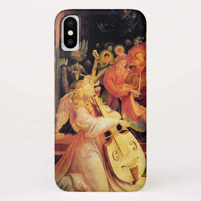 NATIVITY ,MUSIC MAKING ANGELS - MAGIC OF CHRISTMAS Case-Mate iPhone CASE (Back)