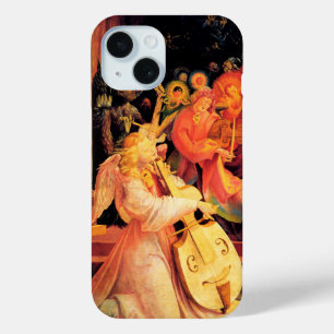 NATIVITY ,MUSIC MAKING ANGELS - MAGIC OF CHRISTMAS iPhone 15 CASE