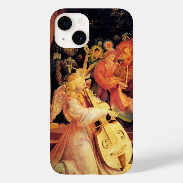 NATIVITY ,MUSIC MAKING ANGELS - MAGIC OF CHRISTMAS Case-Mate iPhone CASE (Back)