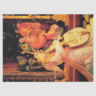 NATIVITY,MUSIC MAKING ANGELS - MAGIC OF CHRISTMAS TISSUE PAPER