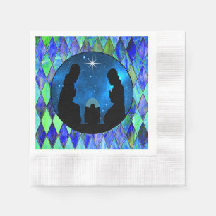Nativity napkin