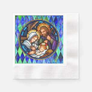 Nativity napkin