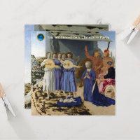NATIVITY OF JESUS, ANGELS by PIERO DELLA FRANCESCA