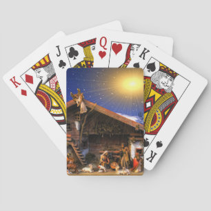 Nativity of Jesus Christ Playing Cards