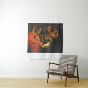 Nativity Of Jesus Christ Tapestry