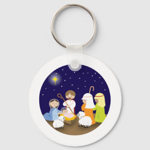 Nativity of the Lord Key Ring