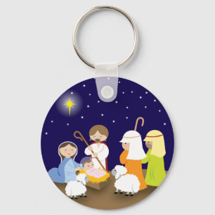Nativity of the Lord Key Ring
