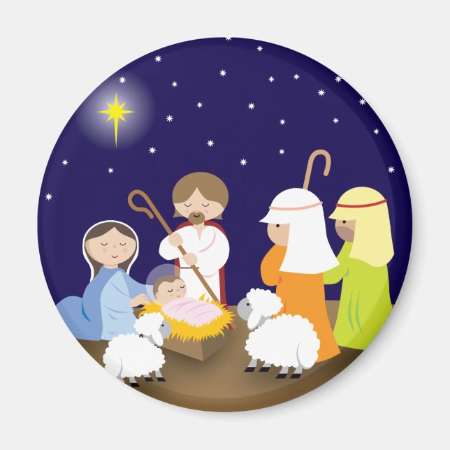 Nativity of the Lord Magnet (Front)