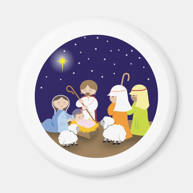 Nativity of the Lord Magnet (Front)