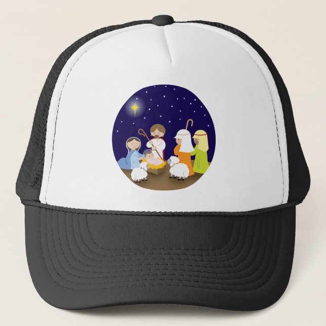 Nativity of the Lord Trucker Hat (Front)