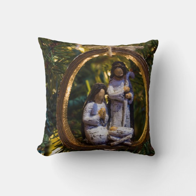 Nativity Ornament Cushion (Front)