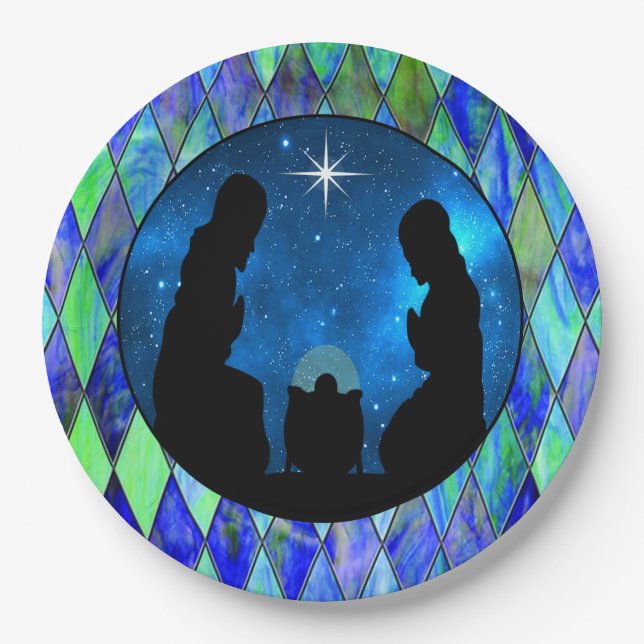 Nativity Paper Plates (Front)