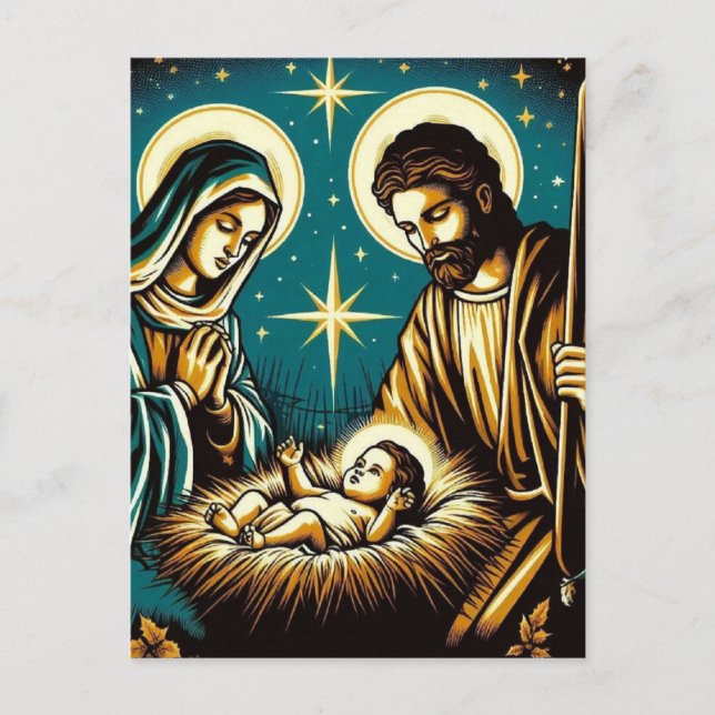Nativity Postcard (Front)