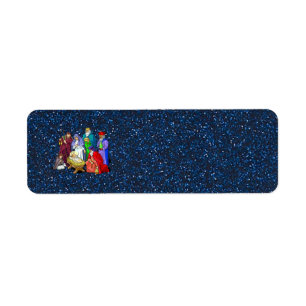 nativity return address label