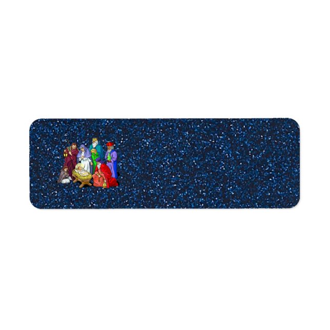 nativity return address label (Front)