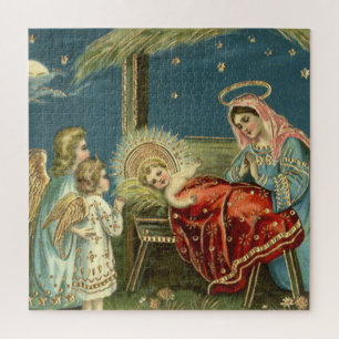 Nativity Scene Bethlehem Jigsaw Puzzle