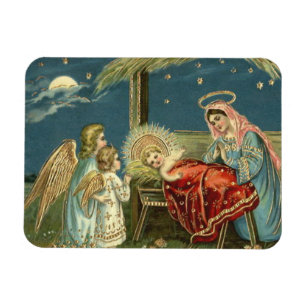 Nativity Scene Bethlehem Magnet