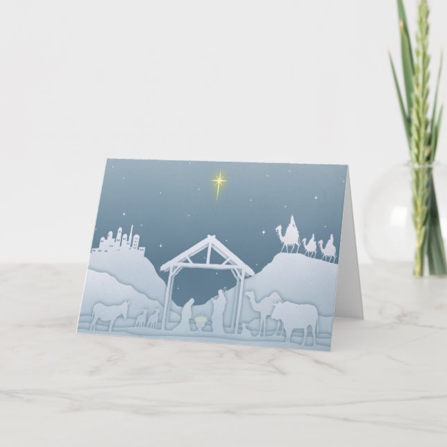 Nativity Scene Card (Front)