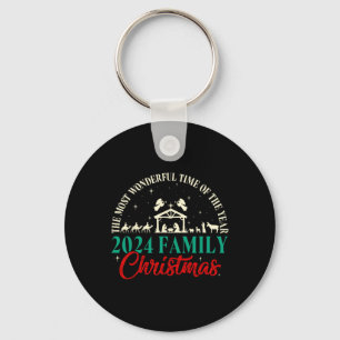 Nativity Scene Christian Christmas Xmas 2024 Match Key Ring