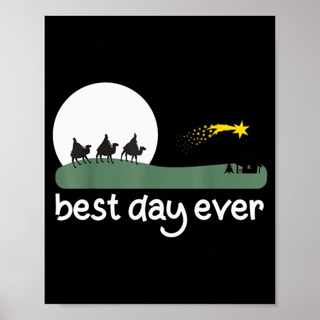 Nativity Scene _ Christmas Day Ever  Poster (Front)