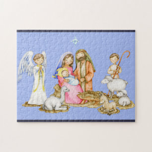 Nativity Scene Christmas Puzzle
