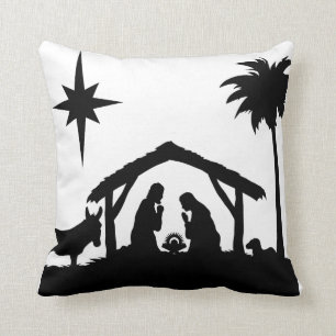 Nativity Scene Cushion