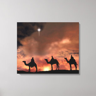 Nativity Scene Gifts for Christmas Canvas Print