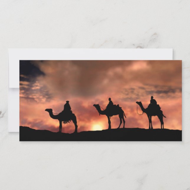 Nativity Scene Gifts for Christmas Holiday Card (Front)