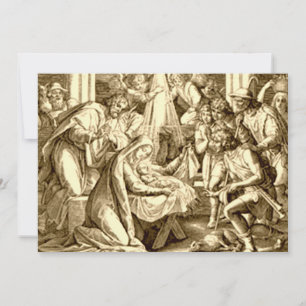 Nativity Scene Gifts for Christmas Holiday Card