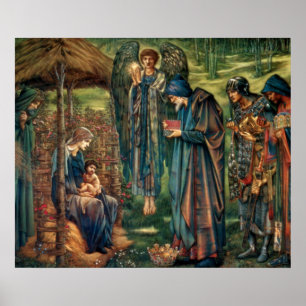 Nativity Scene Gifts for Christmas Poster