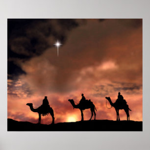Nativity Scene Gifts for Christmas Poster