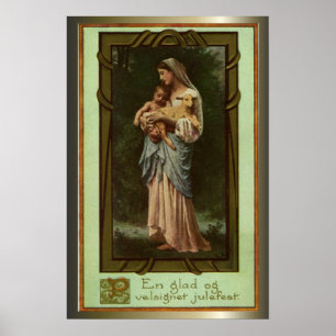 Nativity Scene Gifts for Christmas Poster