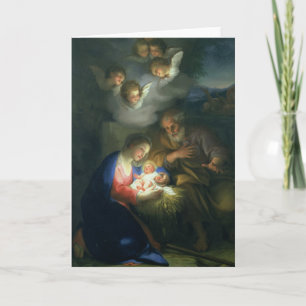 Nativity Scene Holiday Card
