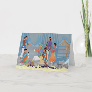 Nativity Scene Holiday Card