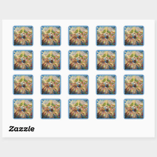 Nativity scene Holy Family Christmas Stickers
