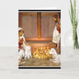 Nativity Scene/Holy Family Holiday Card