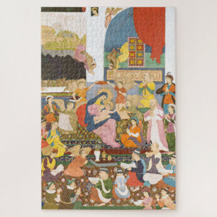 Nativity scene in indian style jigsaw puzzle